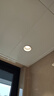 雷士（NVC）LED射灯家用嵌入式背景墙防眩洗墙小山丘铝材白色9瓦暖白显色Ra98 实拍图