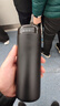米家 保温杯 316不锈钢水杯 男女士杯子 大容量茶杯便携 350ml黑色 实拍图