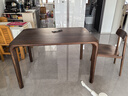 寻木之旅 实木餐桌椅组合北美黑胡桃木餐桌家用小户型吃饭桌子 120*80*76cm丨 单桌 实拍图