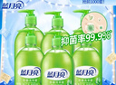 蓝月亮芦荟健康抑菌99.9%洗手液泡沫丰富滋润保湿小规格300g*6瓶 实拍图