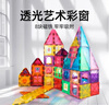 布鲁奇彩窗磁力片儿童玩具男孩3-6岁磁力积木磁性益智玩具1-3岁生日礼物 实拍图