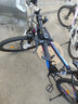 EG7山地自行车成人学生变速越野单车双减震赛车26寸青少年男女 辐条【升级减震 超强承重】炫彩 26寸21速【适合：160-180CM】 实拍图