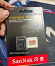 闪迪（SanDisk）128GB TF(MicroSD)内存卡 4K极速金卡A2 V30 U3行车记录仪 运动相机无人机 监控存储卡 读190MB/s 实拍图