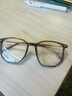 蔡司（ZEISS）镜片可选防蓝光近视眼镜女超轻冷茶色2025新防辐射度数变色大脸 温柔茶框（75%用户选择） 0度防蓝光镜片【可自行配镜】 实拍图