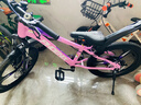 凤凰（Phoenix）儿童山地自行车5-8-10-12-15-18岁女男孩减震变速20寸粉色礼物 实拍图