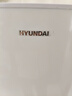 HYUNDAI（韩国现代）小冰箱迷你小型家用冷藏冷冻宿舍出租房办公室双开门二门电冰箱节能省电 118L白【行业热卖+店铺热卖】 实拍图