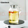 GLASSLOCK耐热玻璃冷水壶高硼硅家用大容量凉白开水壶泡茶果汁壶1800ml 实拍图