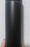 得力（deli）旋盖杯 保温杯316L不锈钢水杯 便携大容量咖啡杯 500ml黑色LL626 实拍图