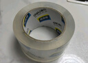 得力（deli）【超级爆款】高品质高透明封箱胶带/打包胶带 60mm*100y*50um(91.4m/卷) 单卷装 防台风胶带 30369 实拍图