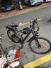 永久锂电池助力电动自行车禧玛诺变速超长续航山地车男女士双碟刹单车 F58-摩天灰【5A线碟】26寸 实拍图