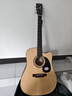 萨伽（SAGA） 吉他 民谣初学萨迦木吉他sf600男女学生新手入门萨嘎乐器 41英寸SF600C原木色D桶缺角 实拍图