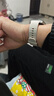 轩邑 适用华为watch Fit3表带活力款硅胶腕带Watch fit3/4/4Pro透气手表链男女款手环替换带 象牙白 实拍图