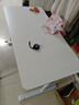 尊眠（ZUNMIAN）儿童书桌学习桌3-18岁写字电脑桌小学生升降实木大白桌120*60cm 实拍图
