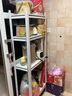 楚丰加厚货架置物架家用仓储仓库储物架地下室多层落地展示架收纳架子 三层80cm高【默认发黑色】 长50宽30cm 实拍图