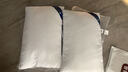 无印良品纯棉枕套A类100%新疆棉枕头套全棉枕巾枕芯套 48x74cm一对装  灰 实拍图