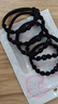 东义严选高弹力豌豆发圈运动健身高马尾发绳耐用皮筋扎头发头绳不伤发头饰 实拍图