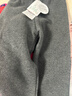 笛莎童装女童裤子2024年冬装女宝加绒修身小脚打底休闲裤 烟灰 110 实拍图