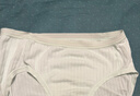 全棉时代京东专供内裤女【5A抗菌透气】95棉女式中腰成人内裤女士自营3条 实拍图