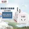 公牛（BULL）德标旅行插座/电源转换器/转换插头 适合国外使用（德国 西班牙 法国 韩国 荷兰等）无开关GN-901G 实拍图