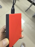 西部数据（WD）4TB 移动硬盘 USB3.0 My Passport随行版2.5英寸 红 机械硬盘 笔记本电脑外接 大容量加密存储 实拍图