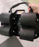 特步（XTEP）四轮智能健腹轮自动回弹家用肘撑平板锻练卷腹肌滚轮男女健身器材 黑色【超大四轮智能款】计数/计时/计卡路里 实拍图