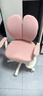 读书郎儿童学习椅中小学生写作业写字椅子家用可升降椅调节背座椅 升降脚踏+动态追背+双背旋转粉 实拍图
