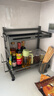卡贝（cobbe）厨房置物架调料架台面厨具收纳调味品储物架子刀架多功能架子双层 实拍图