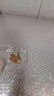 北极熊铝箔厨房防油贴纸 防水防油防潮耐高温加厚自粘厨房灶台保护墙贴  橘皮纹60cm*10m银色1卷ALJ6010 实拍图