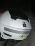 两只小蜜蜂3C认证电动车头盔摩托车四季通用半盔 防晒防雾双镜 0感天窗 男女通用电瓶车头盔TK47 实拍图