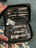 777指甲刀套装 三七进口指甲剪工具全套 甲沟炎指甲钳挖耳勺8001NA灰 实拍图