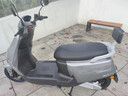 爱玛电动摩托车 辉腾长续航大动力智能APP操控72V电瓶车国民好车爱玛电动车自营电动车 极地灰 实拍图