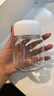 【京东物流】胖胖杯豆浆杯迷你玻璃杯便携水杯牛奶咖啡杯果汁杯 胖胖杯2个颜色随机300ml 实拍图