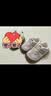 泰兰尼斯冬季婴儿步前鞋爬站男女宝宝保暖加绒学步地板棉鞋白/杏冬款20码 实拍图