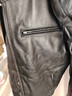 PERCOOL 真皮皮衣男头层牛皮夹克秋冬帅气摩托车机车服立领皮外套骑行服 黑色净版（羽绒马甲） 2XL号（160斤-170斤） 实拍图