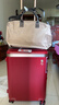 爱可乐（Echolac）明星同款大容量行李箱出国旅行箱王朝防刮拉杆箱红色20吋PC142 实拍图