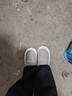 洁丽雅防水羽绒棉拖鞋男士冬季室内情侣居家保暖加绒防臭防滑棉鞋女秋冬 灰色 【1.0经典款 店长推荐】 42-43 【适合41-42码】 实拍图