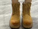 骆驼（CAMEL）【山丘】经典大黄靴户外工装马丁靴 L23W076065R 土黄（绒里） 38 实拍图