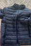 雪中飞男女立领秋羽绒百搭轻薄鸭绒立领修身轻盈隐藏式口袋 青靛蓝|5067-男 2XL 185/104A 实拍图