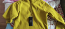 探拓（TECTOP）抓绒衣 户外加厚保暖男抓绒衣纯色立领半开衫柔软舒适抓绒衣 MZRY033 男款姜黄色 L 实拍图