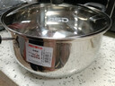 爱仕达（ASD）汤锅 304不锈钢蒸汤锅 炖煮锅加厚复底奶锅 24CM燃气电磁炉通用B1 实拍图