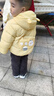 巴拉巴拉童装儿童羽绒服宝宝2025新款冬季婴儿轻薄外套男童女童上衣反季萌 黄色蜜蜂 100 （充绒量42g） 实拍图