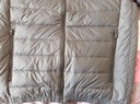 雪中飞男女立领秋羽绒百搭轻薄鸭绒立领修身轻盈隐藏式口袋 梦幻灰|8051-男 XL 180/100A 实拍图