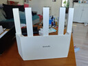 Tenda腾达路由器【千兆WiFi6+穿墙王】无线AX3000信号增强家用放大器Mesh国家补贴金榜一名云霄白立式 实拍图