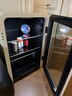 哈士奇冰吧复古小冰箱酒饮冷藏保鲜租房家用小型饮料冷柜智能恒温130升嘟嘟吧 SC-130RBA-S 奶茶色 实拍图