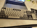 达尔优（dareu）EK810无线机械键盘 笔记本电脑办公商务键盘 2.4G蓝牙三模连接 全尺寸104键 深空灰红轴 实拍图