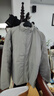 无印良品（MUJI）男式轻量羽绒便携式立领夹克羽绒服男款男装25年冬季新品AD0Y9A5A 浅银灰色 XL （180/104A） 实拍图