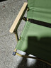 骆驼户外露营折叠椅便携式靠背写生躺椅野营钓鱼凳美术生椅子克米特椅 绿色-钢管椅架-承重120KG 实拍图