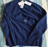 优衣库男装女装柔软绵羊毛圆领针织衫/长袖毛衣毛衫25新款478541 69 藏青色 L /175/100A 实拍图