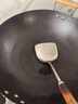 苏泊尔（SUPOR）炒锅有钛铁不粘无涂层炒菜锅精铁锤纹老式厨房铁锅燃气电磁炉通用 适合3-6人【免开锅】 34cm 实拍图