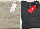 京东京造【已售300w件】短袖t恤男衣服秋季男士打底外穿 浅灰色2XL 实拍图